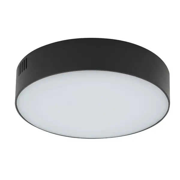 Plafoniera ATWAR ROUND 25W - Negru / Lumina neutra 4000K