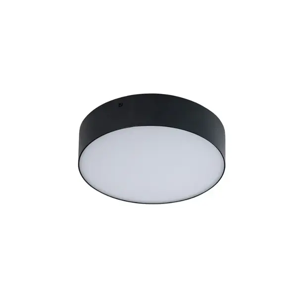 Plafoniera CARENTES 22CM - Negru / Lumina neutra 4000K
