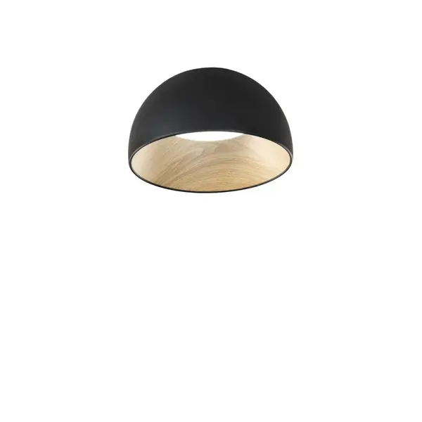 Plafoniera CCT COCO 35CM - Negru