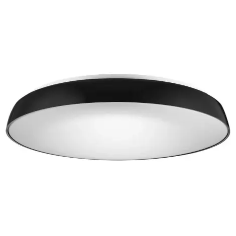 Plafoniera CORTONA 55 - Negru / Lumina neutra 4000K