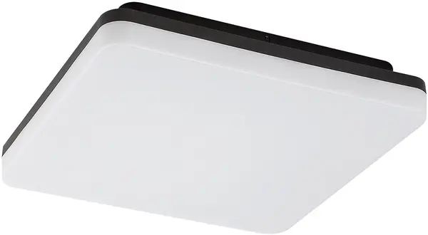 Plafoniera cu LED pentru exterior Rabalux - Pernik 7250, IP 54, F, 24 W, 230 V, 2400 lm, 4000 k, negru