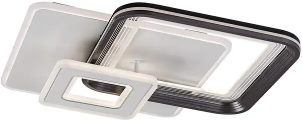 Plafonieră cu LED Rabalux - Stregobor 2937, IP20, 48W, 2950lm, neagră
