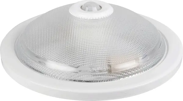 Plafoniera cu Senzor 360° 2xE27 25W Alb Mat
