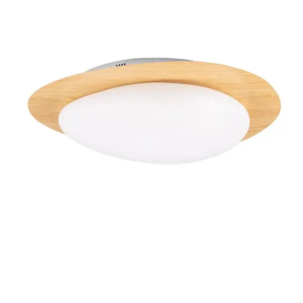 Plafoniera dimabila NIMBUS - Ø 57cm / Lemn