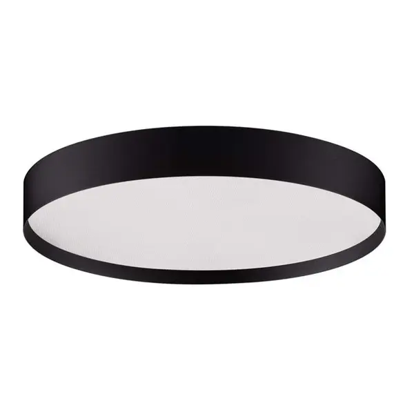 Plafoniera dimabila ROI - Negru / Ø 40cm