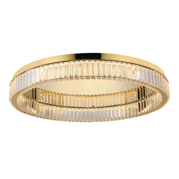 Plafoniera dimabila STALKO 72W 80CM - Gold