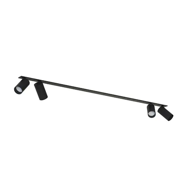 Plafoniera incastrata MONOS 4L - Negru