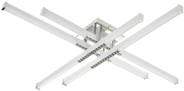 Plafoniera LED cu control inteligent Elbulgaria - Scordia, 3054-4ch, 100W, IP20, crom