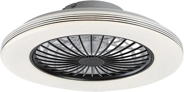 Plafoniera LED cu ventilator Rabalux - Dalfon2 71330, 48W, negru-alb