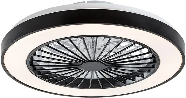 Plafoniera LED cu ventilator Rabalux - Dalfon2 71336, 40W, alb-negru