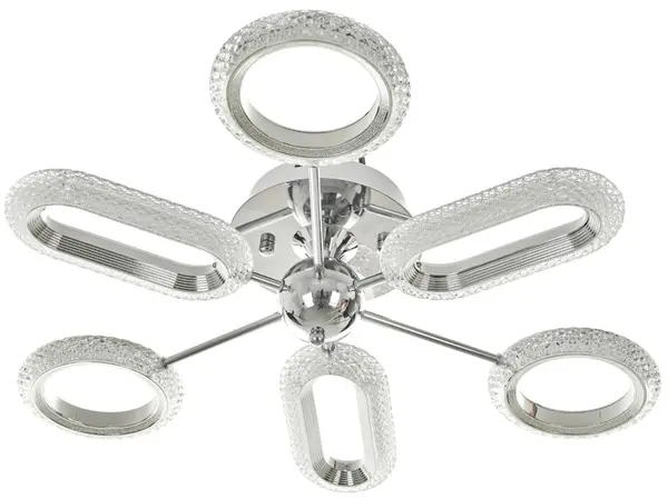 Plafoniera LED Elbulgaria - Excalibur, 2784-6ch, 90W, IP20, crom