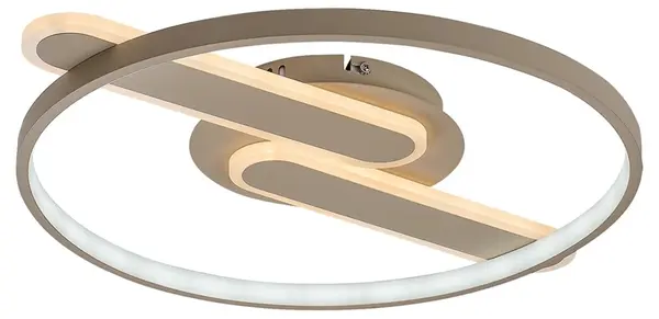 Plafonieră LED Rabalux - Brantiel, 55W, 3000-6000K, gri-bej