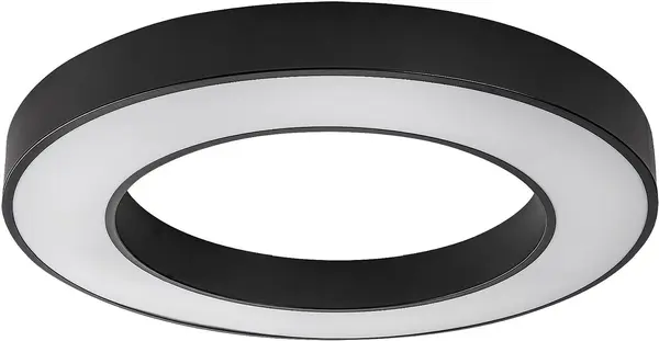 Plafonieră LED Rabalux - Cirano, 45W, 3000-6500K,cu telecomandă, negru
