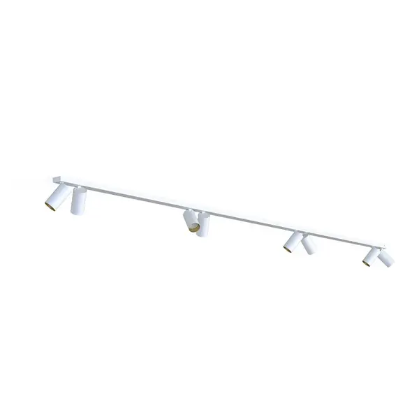 Plafoniera MONOS 8L 300 CM - Alb/Gold