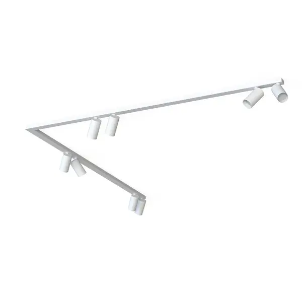 Plafoniera MONOS CORNER 8L 2 x 150 CM - Alb