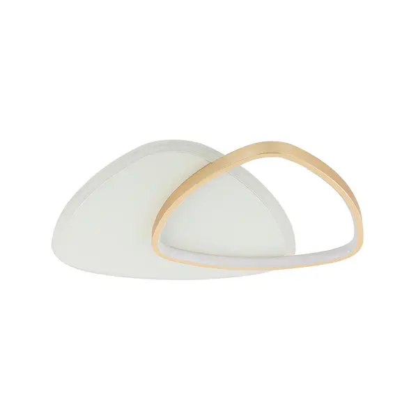 Plafoniera NIVALO DOUBLE - Alb/Gold