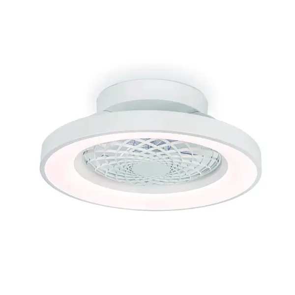 Plafoniera ventilator DROZA - Alb