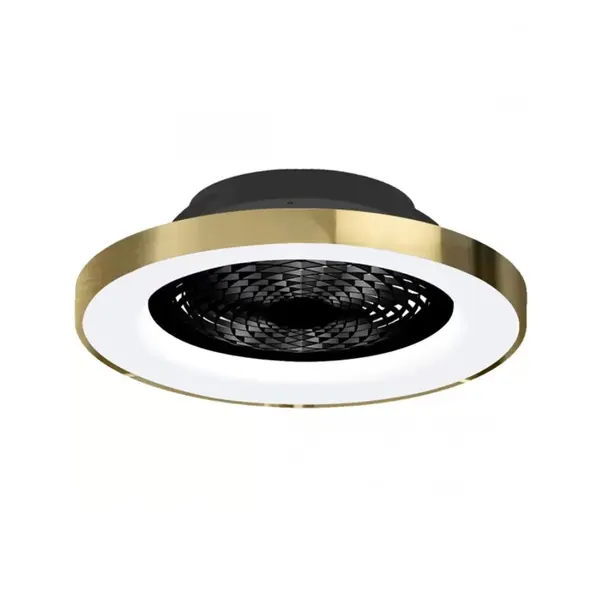 Plafoniera ventilator DROZA - Negru