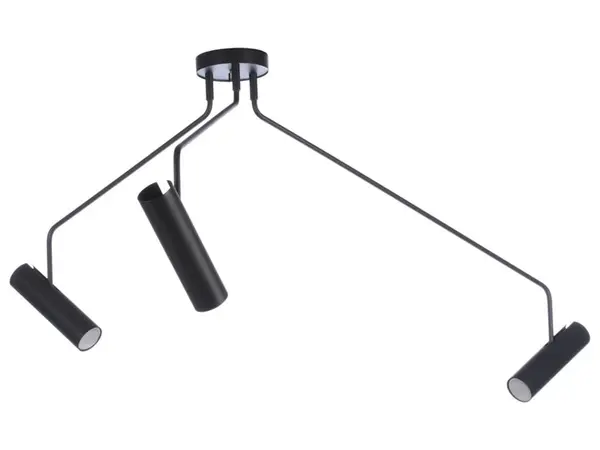 Plafoniera VIRSE PL3 - Negru