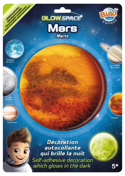 Planeta luminoasa in intuneric Buki Space - Marte