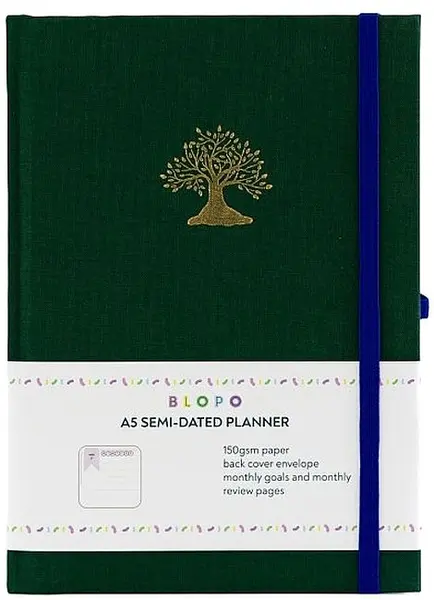 Planificator Blopo - The Tree, A5, copertă dură
