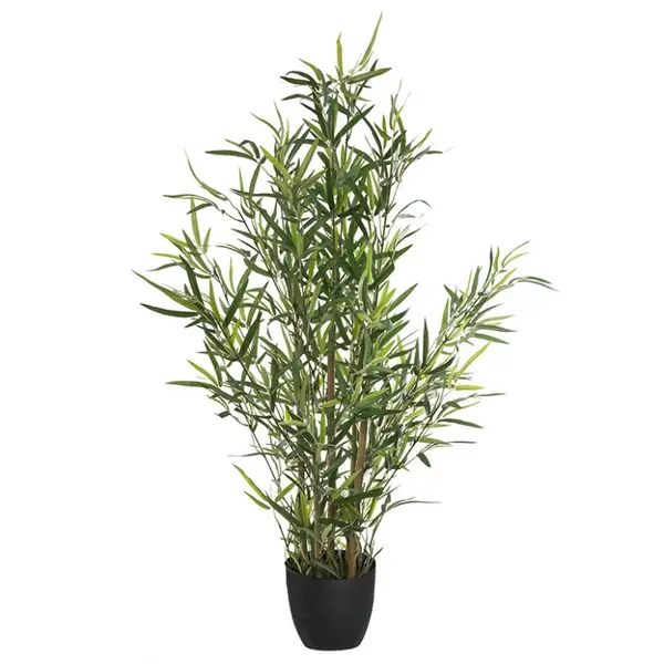 Planta artificiala in ghiveci Green 10 14675 Negru/Verde 63x55x90cm