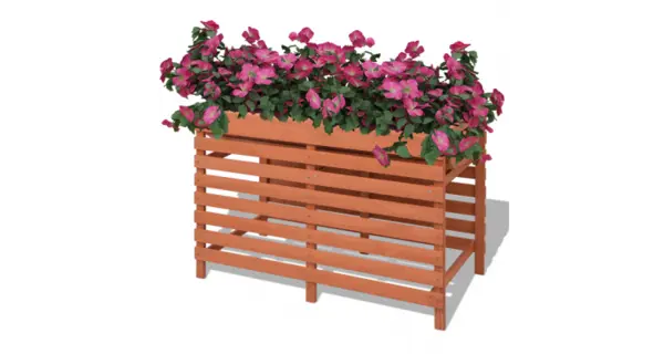 Plantator din lemn 100 x 50 x 71 cm