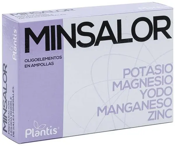 Plantis Minsalor Formulă de slăbit, 20 de fiole de băut, Artesania Agricola