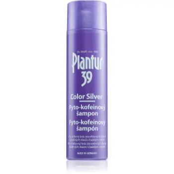 Plantur 39 Color Silver sampon pe baza de cafeina neutralizeaza tonurile de galben