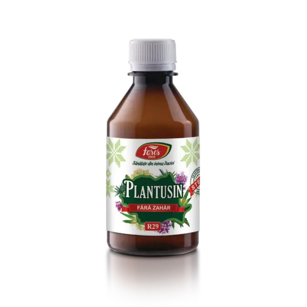 Plantusin fara zahar, R29, sirop de tuse, Fares | 250 ml