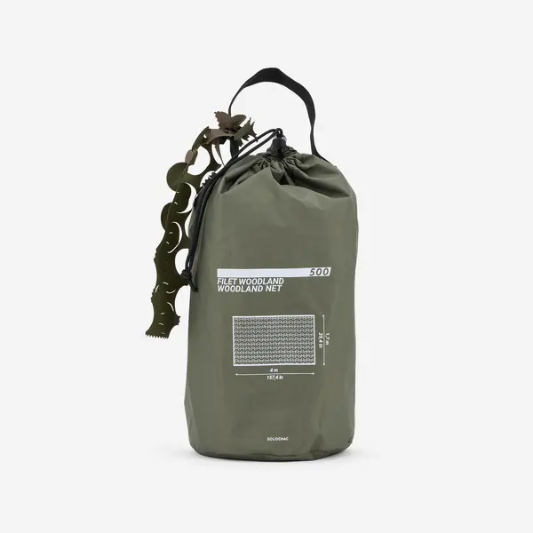 Plasă Camuflaj rezistentă Verde și Maro 4M x 1,75M