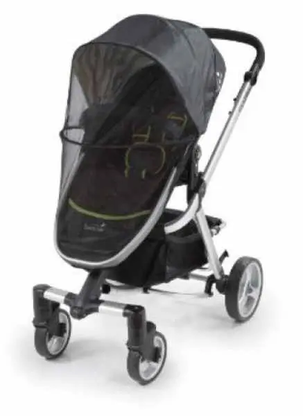 Plasă de țânțari pentru cărucior BabyDan - Black