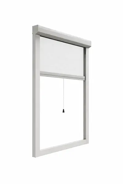 Plasa tantari / Plasa insecte, tip rulou, din aluminiu, alb
