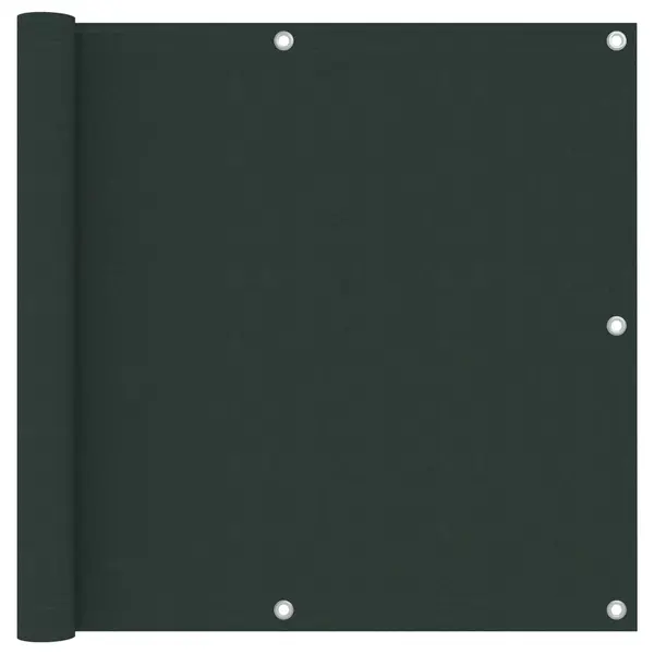 Plasa verde de umbrire antivant, cu inele, 160 gr/mp, 1.5 M x 5/10/25 M