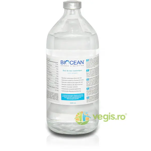 Plasma Marina Izotonica - Energie, Hidratare si Nutritie Celulara 1000ml