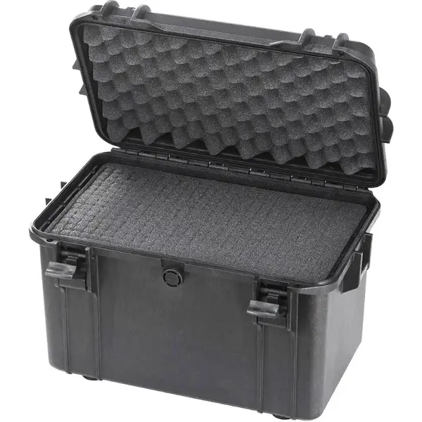 Plastica Panaro Cutie rigida de protectie Panaro MAX400HDS cu Bureti de Densitate Mare, Negru