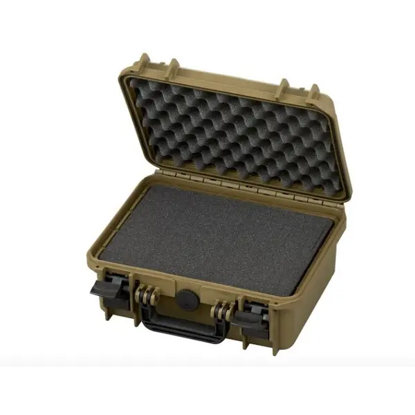Plastica Panaro Geanta transport Hard Case Panaro MAX300HDS cu Bureti de Densitate Mare, Vernil