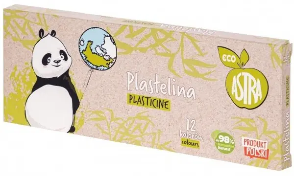 Plasticină Astra Eco - 12 culori