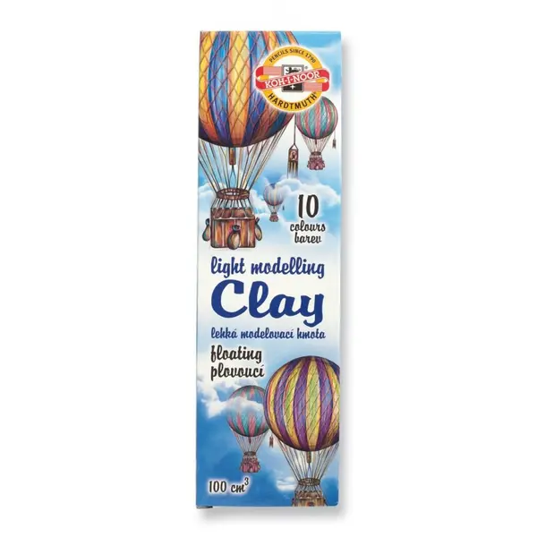 Plastilina 10culori/set, Archimede, Koh-I-Noor