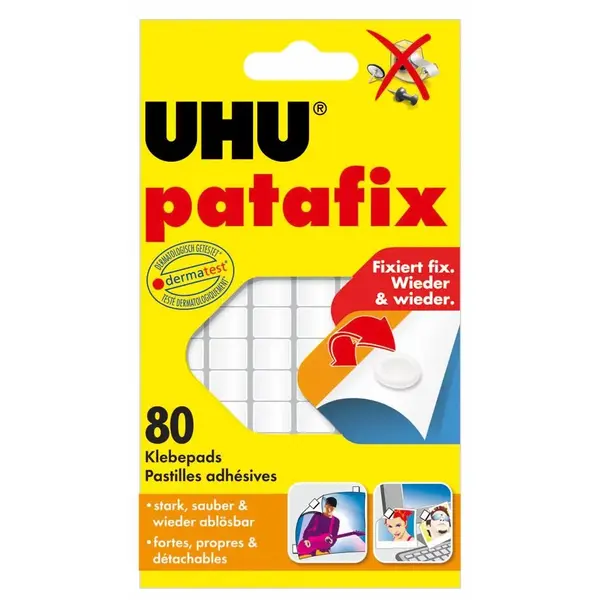 Plastilina adeziva repozitionabila, 80 buc/set Plastilina adeziva repozitionabila, 80 buc/set