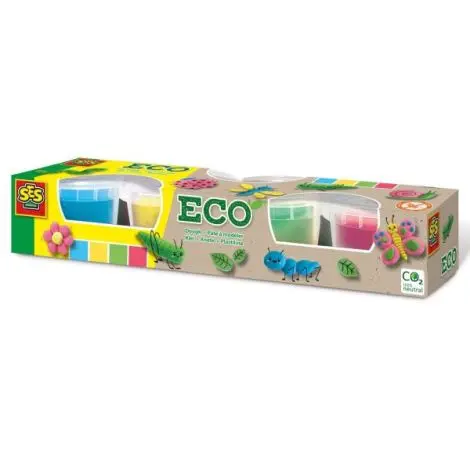 Plastilina eco - 4 x 90 gr