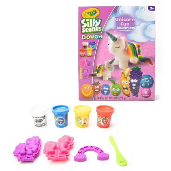 Plastilina parfumata Crayola cu forme Unicorn 226g
