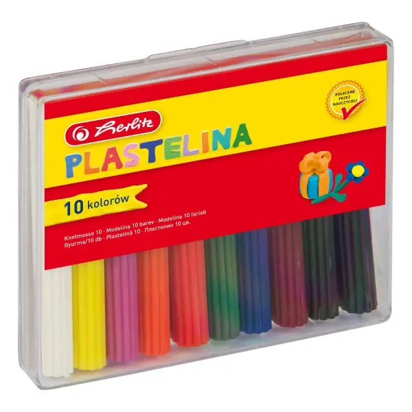 Plastilina - Set 10 culori | Herlitz