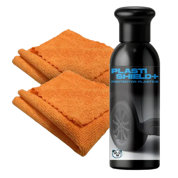 PLASTISHIELD 150ML DRESSING PLASTICE EXTERIOARE SI DOUA LAVETE MICROFIBRA