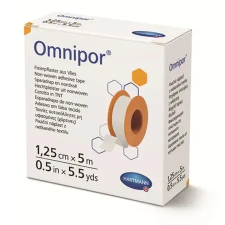 Plasture Omnipor 1.25 cm x 5 m – Material netesut Hartmann