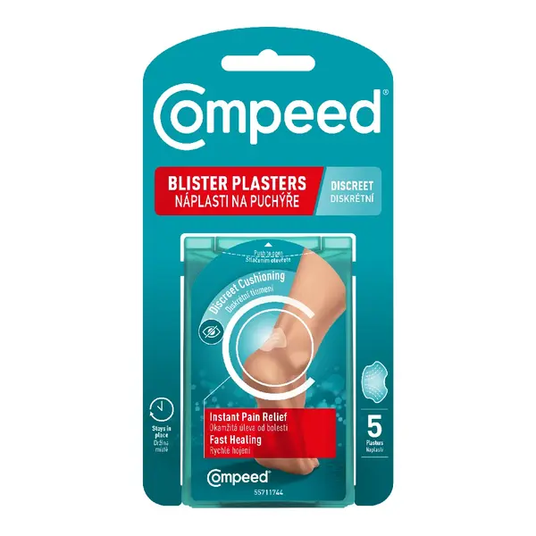 Plasturi pentru basicile cauzate de pantofii cu toc, 5 bucati, Compeed