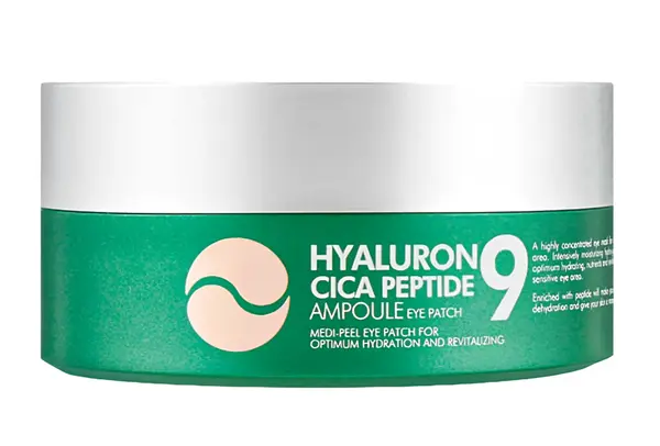 Plasturi pentru ochi Hyaluron Cica Peptide 9, 60 bucati, Medi-Peel