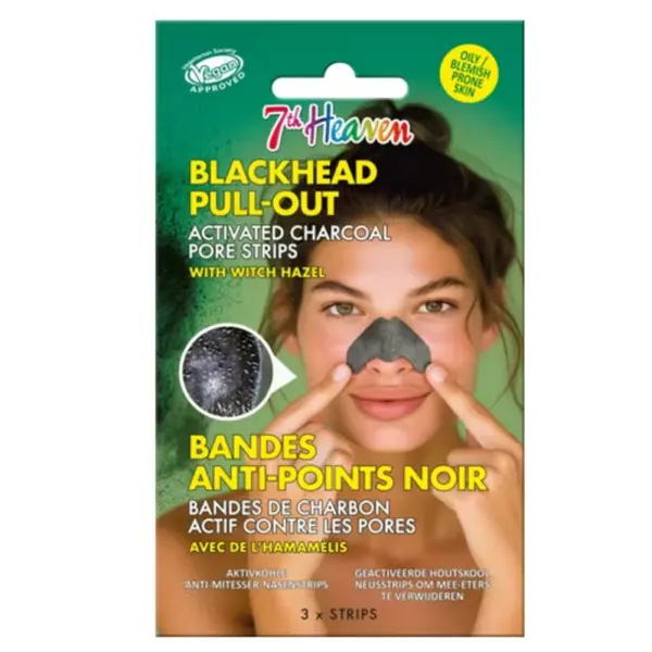 Plasturi Puncte Negre pentru Nas, 7th Heaven, 3 Bucati