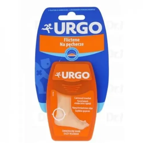 Plasturi Urgo pentru flictene calcai dimensiuni mari, 5 bucati Zephyr Labs
