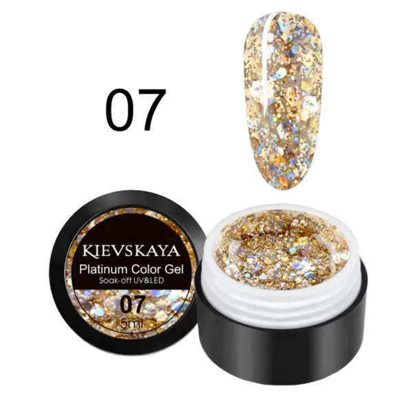 Platinum color gel KIEVSKAYA- 07 - PLK-07 - Everin.ro